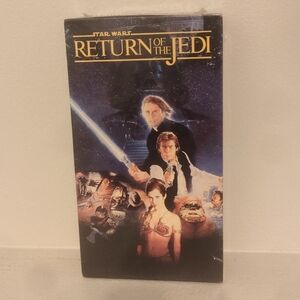 Highly sought Sealed VHS new never opened, return of the Jedi Star wars
